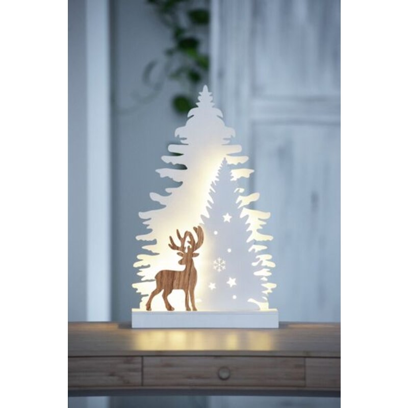 Airam Abeto puinen pöytäkuusi 44cm