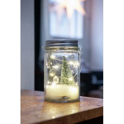 Airam Celyn koristepurkki valoilla