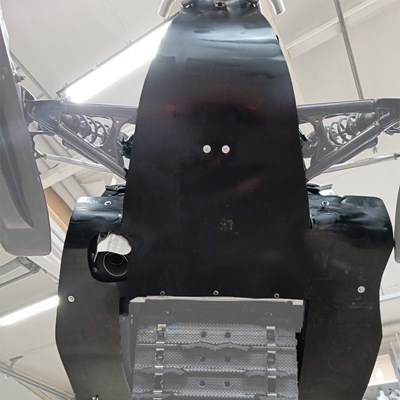 Pohjapanssari Polaris Titan S4 moottorikelkka