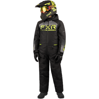 Ch Recruit Monosuit 2 Black/Char/Hi Vis