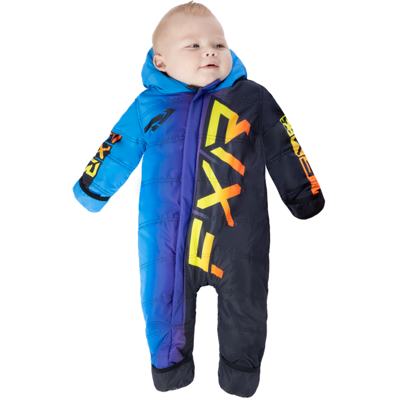 Infant CX Snowsuit Blue/Inferno 18-24
