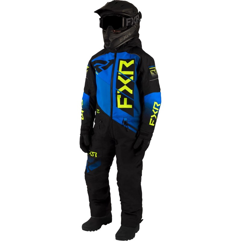 Yth Helium Monosuit Black/Blue/HiVis 16