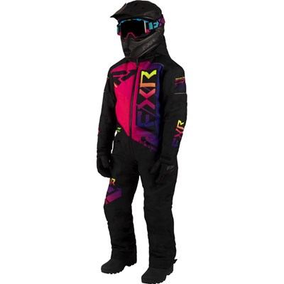 Yth Helium Monosuit 12 Black/Neon Fusion