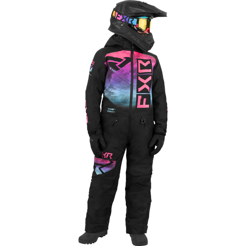 Ch Helium Monosuit 4 Black/Sky-E Pink Haze