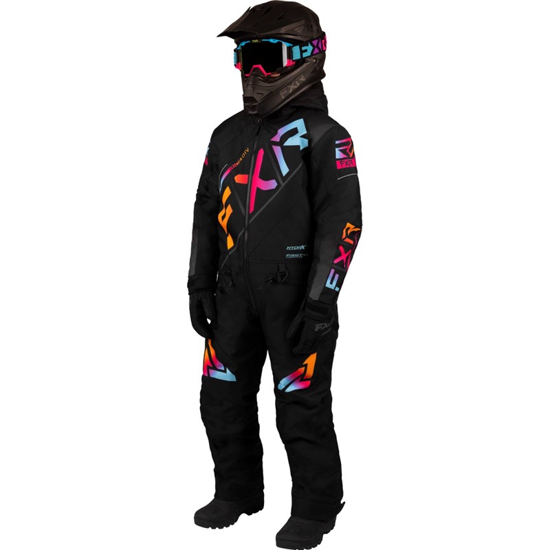 Yth CX Monosuit 10 Black/Spectrum
