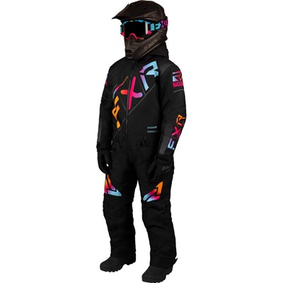 Yth CX Monosuit 10 Black/Spectrum