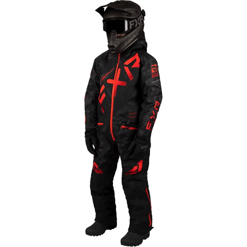 Ch CX Monosuit 2 Black Camo/Red Fade