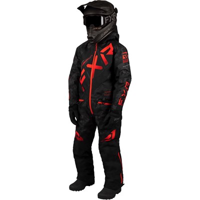 Ch CX Monosuit 2 Black Camo/Red Fade
