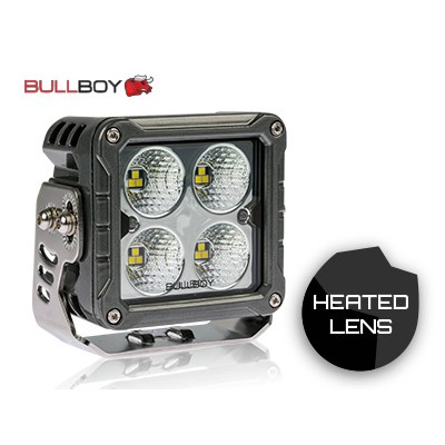 Bullboy Led-työvalo 50W 10-30V lämmitettävä lasi