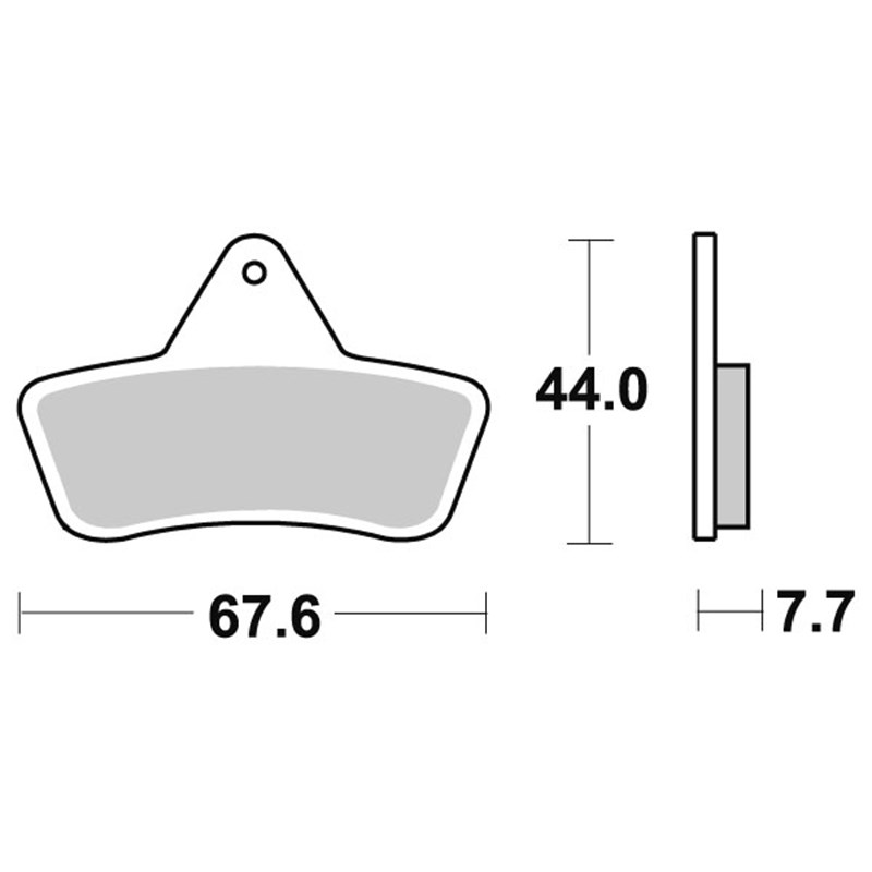 Sbs Jarrupalat Sintered Atv ARCTIC CAT