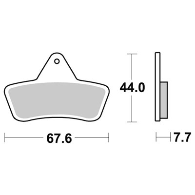 Sbs Jarrupalat Sintered Atv ARCTIC CAT
