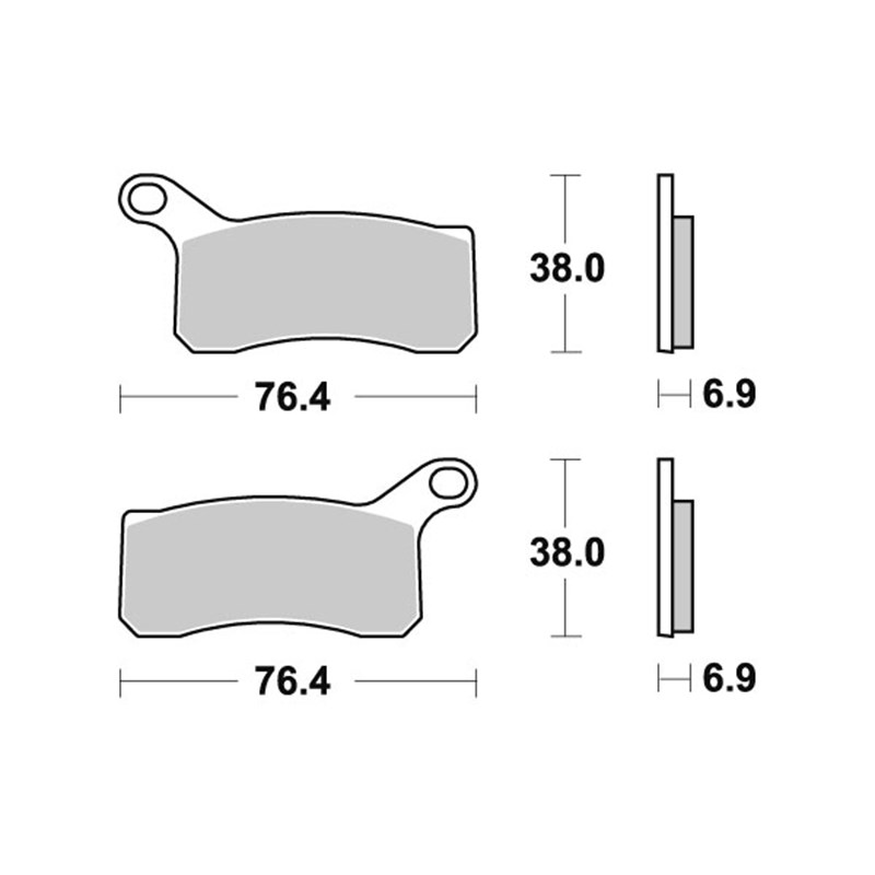 Sbs Jarrupalat Racing Sintered