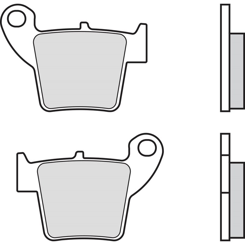 Brembo Jarrupalat Sintered Off-Road HONDA