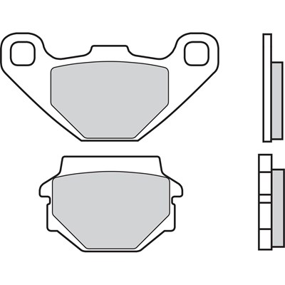 Brembo Jarrupalat Carbon-Ceramic CAN-AM, KAWASAKI, POLARIS, SUZUKI