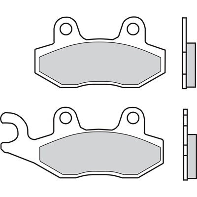 Brembo Jarrupalat Taakse Sintered Road