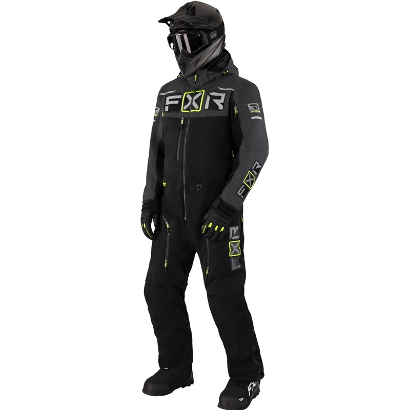 M Maverick F.A.S.T. Ins Monosuit S Black/Char/HiVis