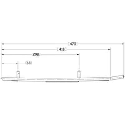 Sno-X Ripper Four Kovametalli Ohjainrautapari 4"