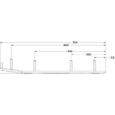 Sno-X Ripper Four Kovametalli Ohjainrautapari 4"