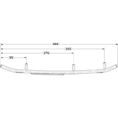 Sno-X Ripper Four Kovametalli Ohjainrautapari 4"