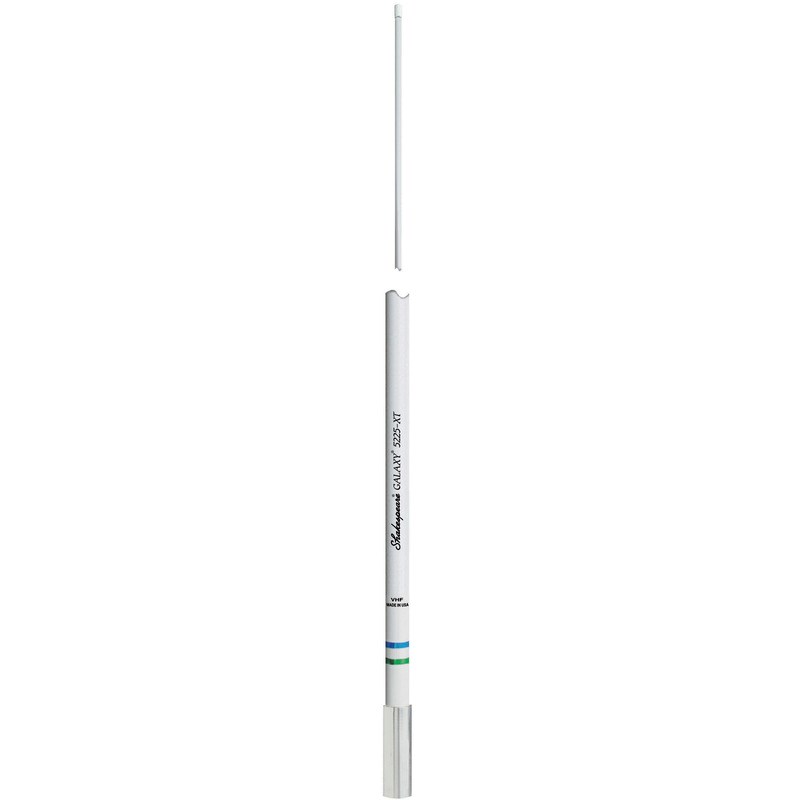 Shakespeare 5225-XT lasikuitu VHF antenni, valkoinen