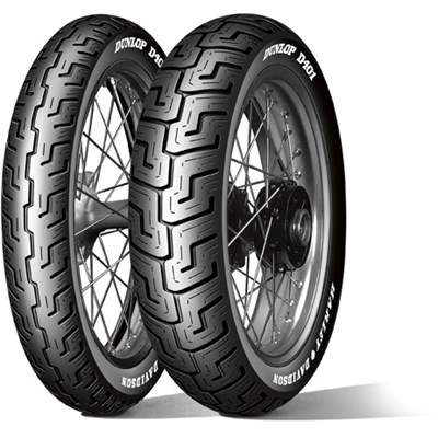 Dunlop D401 MWW 150/80B16 71H TL Re. Harley-Davidson (Medium Whitewall) Moottoripyörän rengas