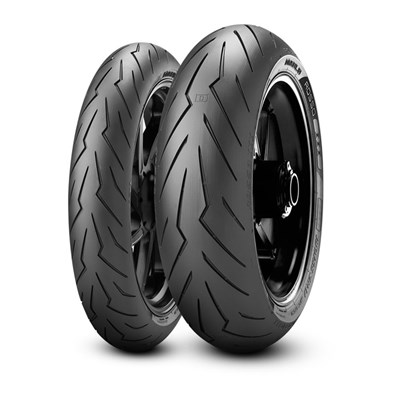 Pirelli Diablo Rosso III 120/70 ZR 17 M/C (58W) TL Fr Moottoripyörän rengas