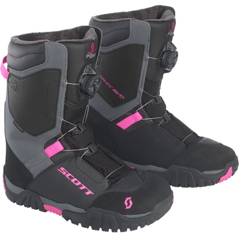 Scott Saapas SMB X-Trax EVO Naisten musta/punainen 41