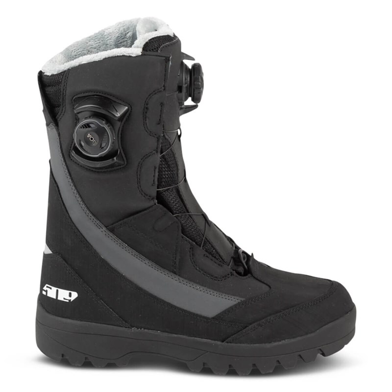 Womens Raid Double Boa Boot 9 Black
