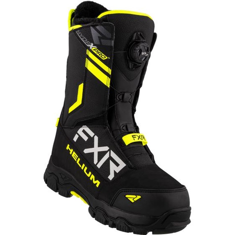 Helium BOA Boot 8/10 Black/Hi Vis