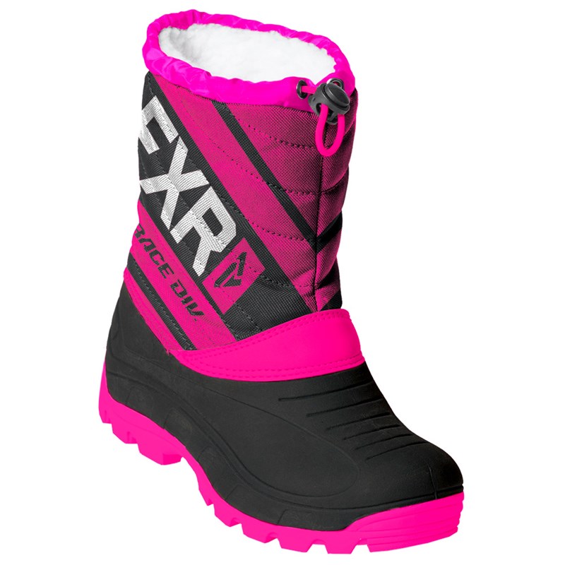 Yth Octane Boot 9/10, 27/28 Black/Fuchsia
