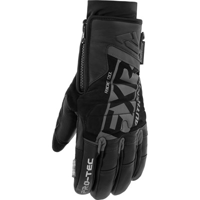 M Pro-Tec Leather Glove S Black