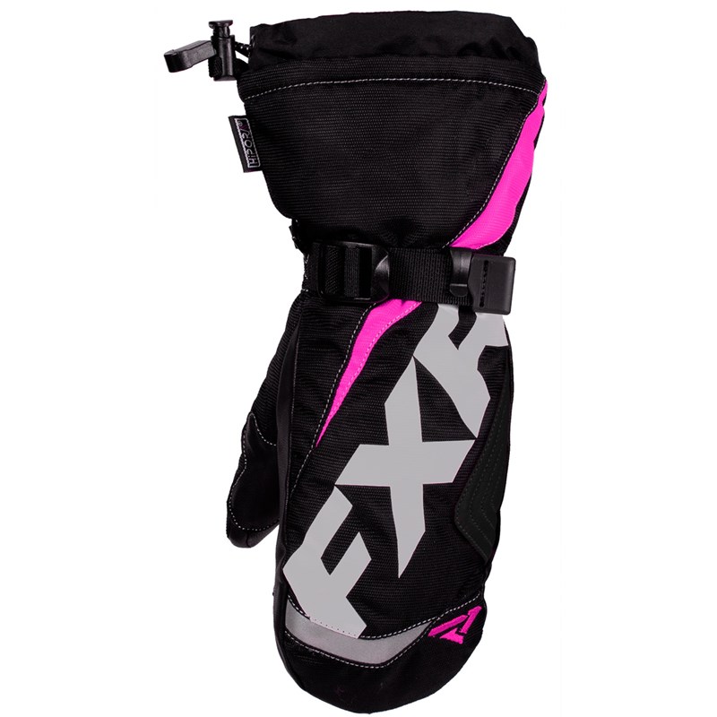 Child Helix Race Mitt Black/Fuchsia L