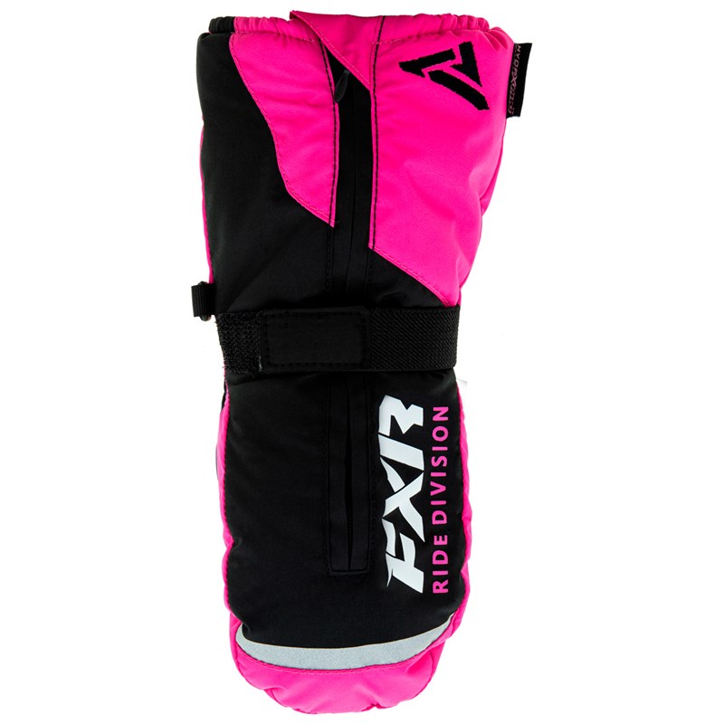Toddler Helix Mitt 2T Black/Fuchsia