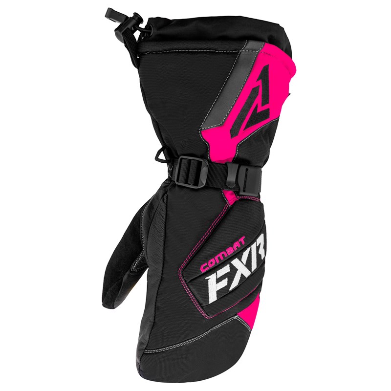 W Combat Mitt XL Black/Fuchsia