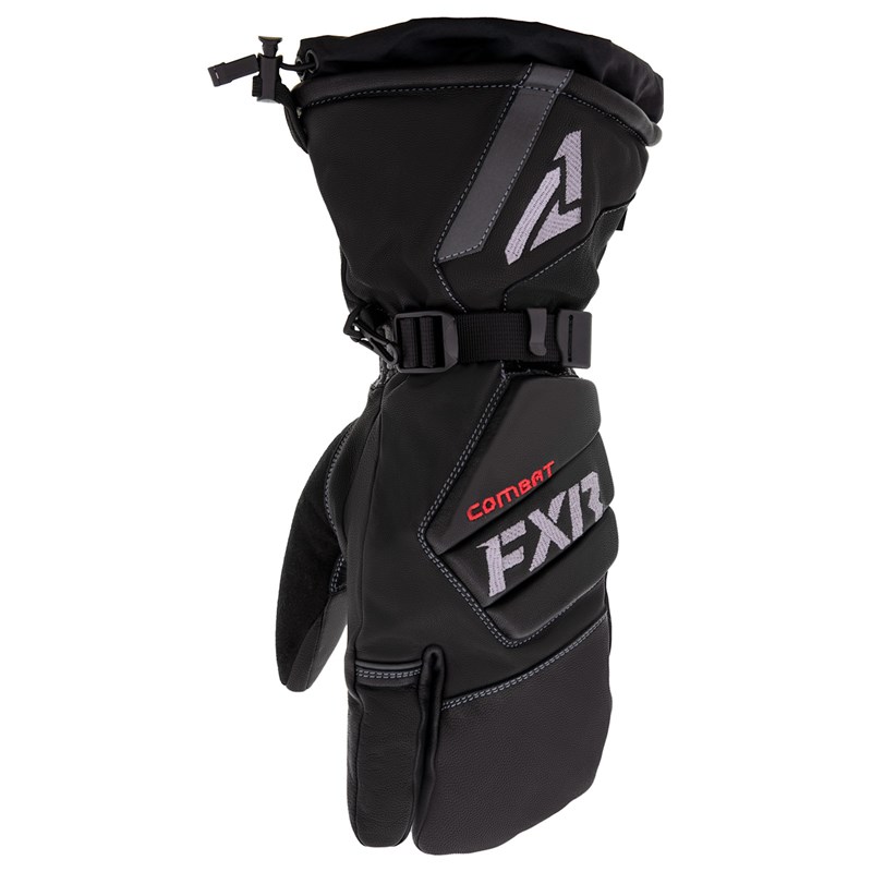 M Leather Index Mitt L Black