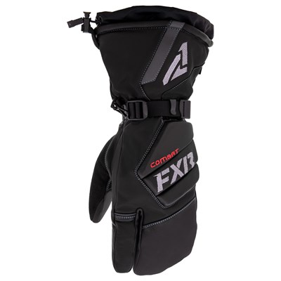 M Leather Index Mitt L Black