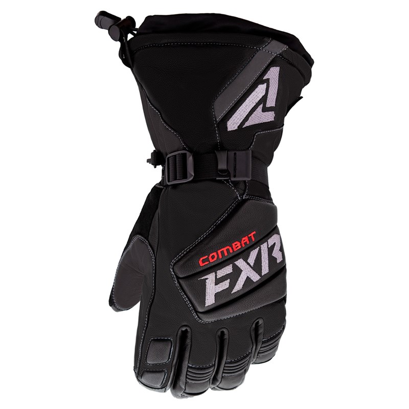 M Leather Gauntlet Glove 2XL Black