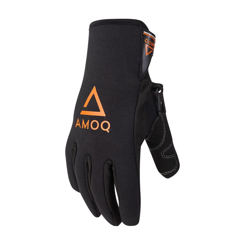 AMOQ Neoprene Hanska Musta/Oranssi M/9