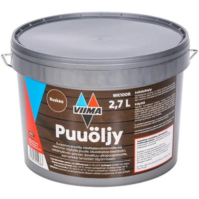 Viima puuöljy 2.7l ruskea