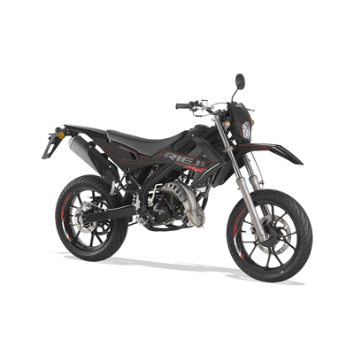 Rieju MRT 50 Supermoto madallettu Black Edition