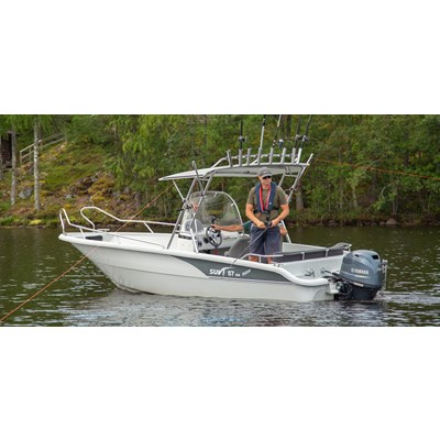SUVI 57 CC  Fisher + F70AETL, venepaketti