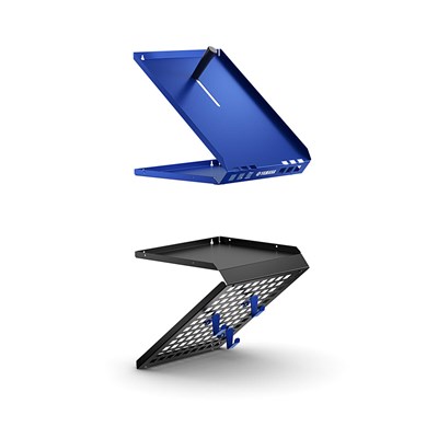 Yamaha ajovarusteteline pyörään, musta/sininen