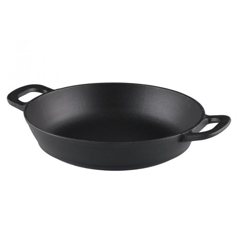 Mustang Valurauta wok-pannu Multigrill yhteensopiva halk. 30 cm