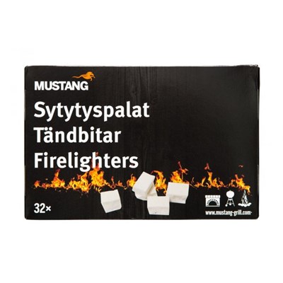 Mustang Sytytyspala valkoinen 32 kpl
