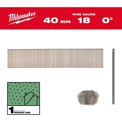 Milwaukee Dyckert-naulat, pieni kanta 18G/40mm/SC1 5000P