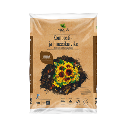Kekkilä komposti- ja huussikuivike 50 l
