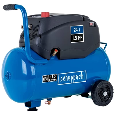 Scheppach Kompressori 180L 1,2KW 24L öljytön