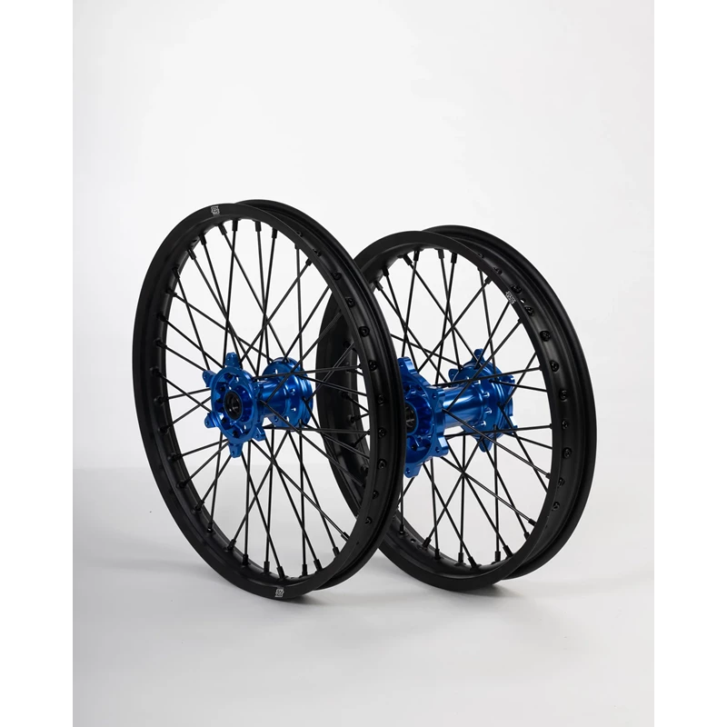 Sixty5 Yamaha Musta/Sininen 1.6-21/2.15-19 Mx Vannesarja