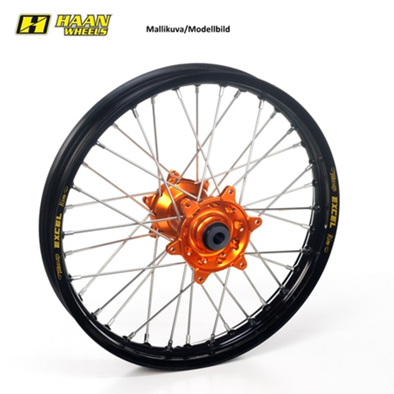 Haan Vanne Sx85 04-20 16-1,85 Black Rim/Orange Hub