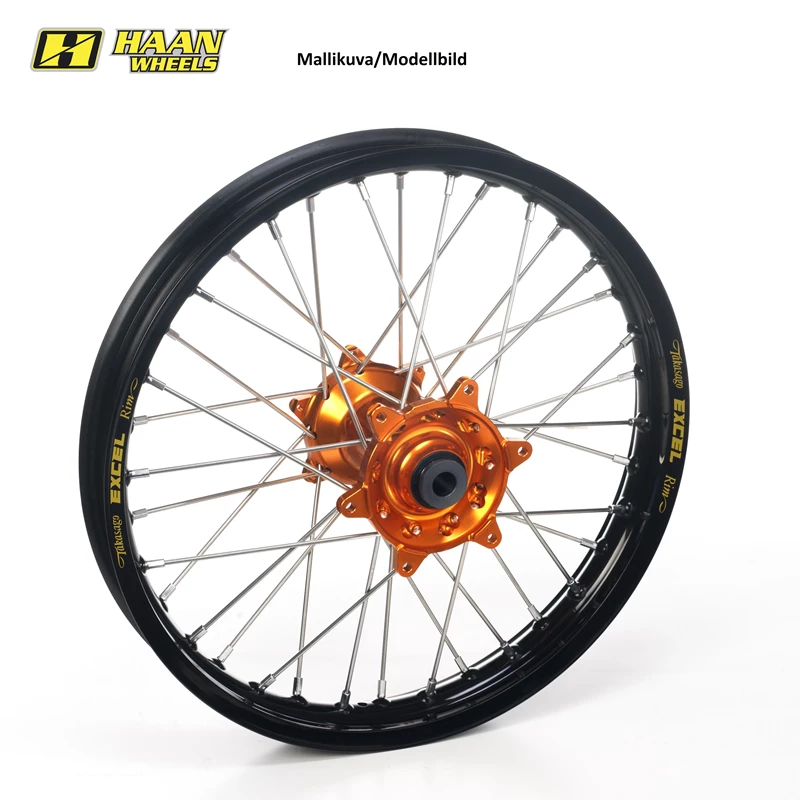 Haan Vanne Sx85 04-20 16-1,85 Black Rim/Orange Hub